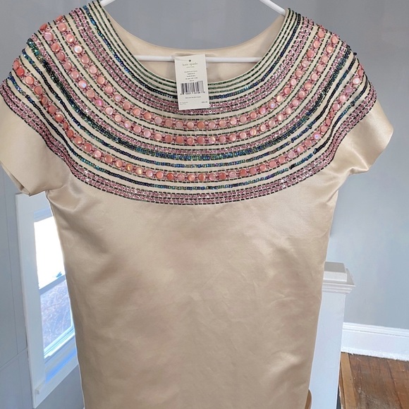 NWT Kate Spade Beaded Savi Dress - Picture 6 of 10
